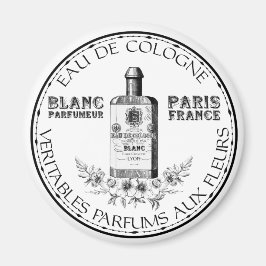 Floral-Keulen-witte  parfumerieën Magneet