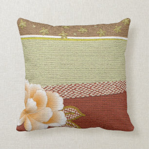 Floral "Kimono" Design Sierkussen