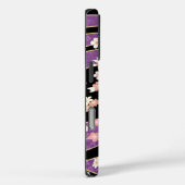Floral Kimono Pattern Violet Case-Mate iPhone Case (Achterkant / Rechts)