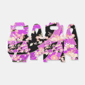 Floral Kimono Pattern Violet Pink Bedankdoosjes (Uitgevouwen)