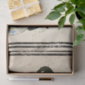 Floral Kimono Woman Japanse  ontvlechtingskunst Tissuepapier (Geschenk)