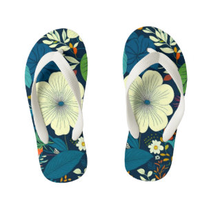 Floral Kinder Teenslippers