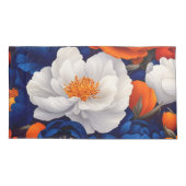 Floral King Pair Kussensloop (Achterkant-Links)