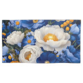 Floral King Pair Kussenslopen (Voorkant-Links)