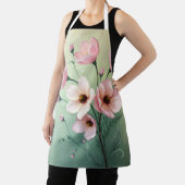 Floral Kitchen Apron Schort (Insitu)