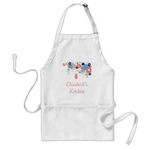 Floral Kitchen Standaard Schort