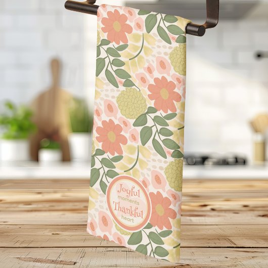 Floral Kitchen Towel - Joyful Moments Collection Theedoek