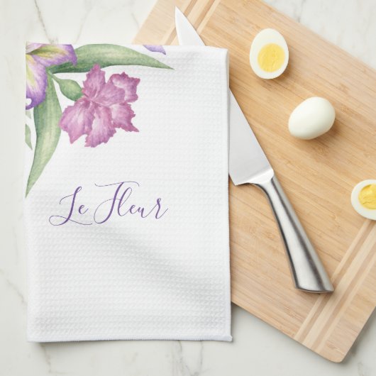 Floral Kitchen Towel Theedoek (Quarter Fold)