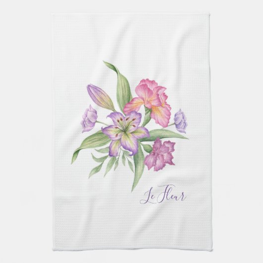 Floral Kitchen Towel Theedoek (Verticaal)