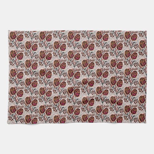Floral Kitchen Towel Theedoek (Horizontaal)