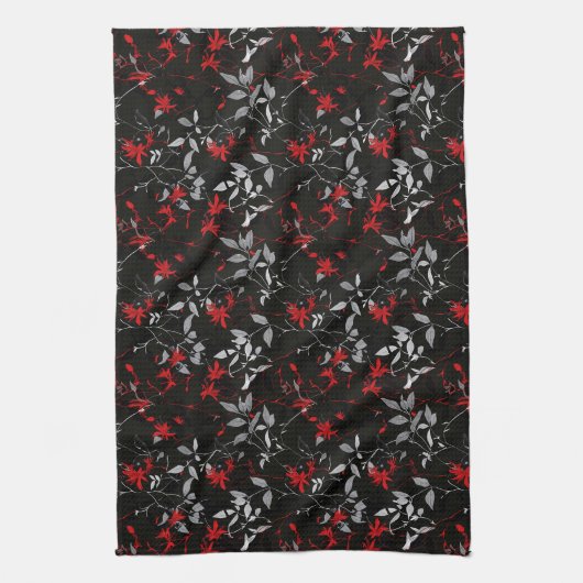 Floral Kitchen Towel Theedoek (Verticaal)