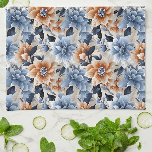 Floral Kitchen Towel Theedoek (Gevouwen)