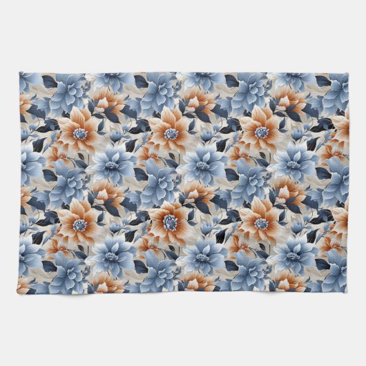 Floral Kitchen Towel Theedoek (Horizontaal)