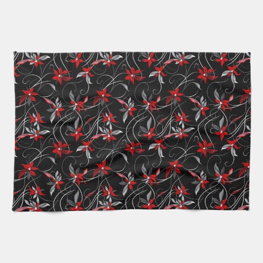 Floral Kitchen Towel Theedoek (Horizontaal)