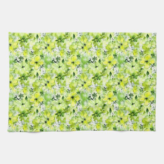 Floral Kitchen Towel Theedoek (Horizontaal)