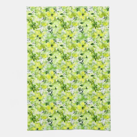 Floral Kitchen Towel Theedoek (Verticaal)