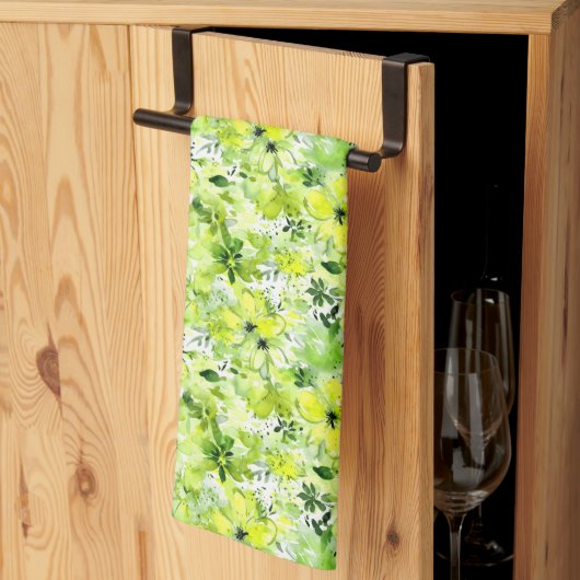 Floral Kitchen Towel Theedoek (Derde Gevouwen)