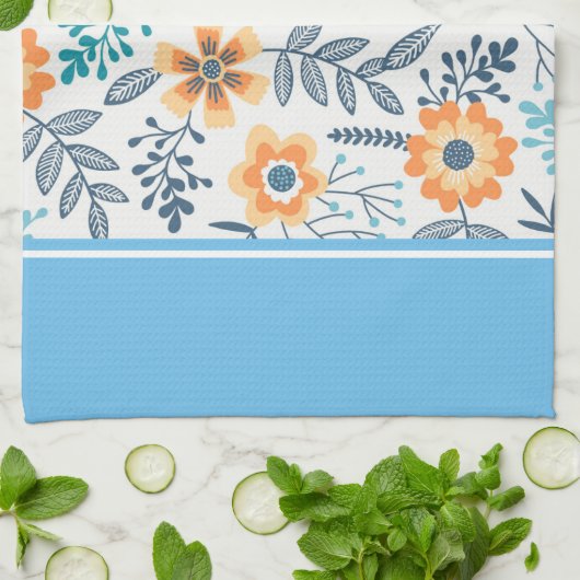 Floral Kitchen Towel Theedoek (Gevouwen)