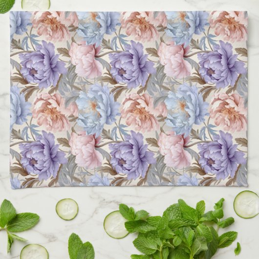 Floral Kitchen Towel Theedoek (Gevouwen)