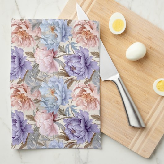Floral Kitchen Towel Theedoek (Quarter Fold)