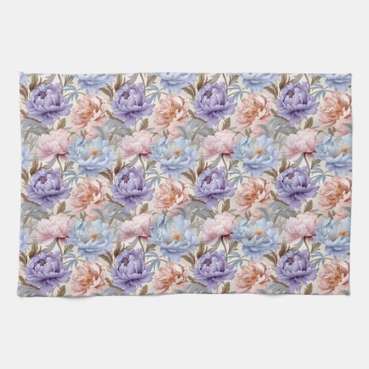 Floral Kitchen Towel Theedoek (Horizontaal)