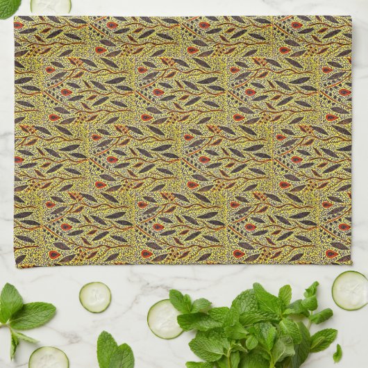 Floral Kitchen Towel Theedoek (Gevouwen)