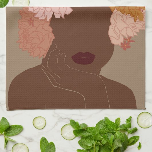 Floral Kitchen Towels Theedoek (Gevouwen)