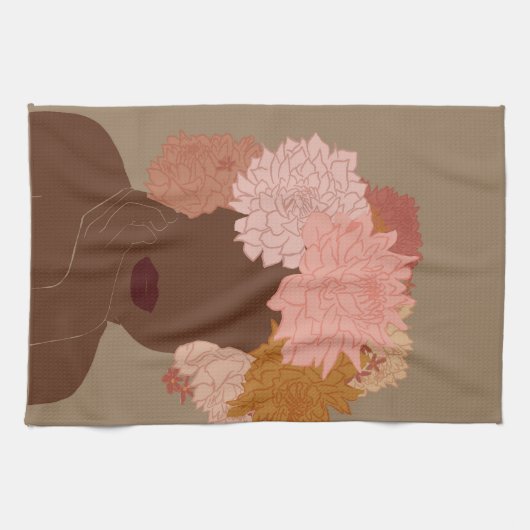 Floral Kitchen Towels Theedoek (Horizontaal)