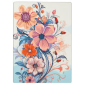 Floral Klembord (Achterkant)