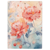 Floral Klembord (Achterkant)