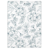 Floral klembord (Achterkant)