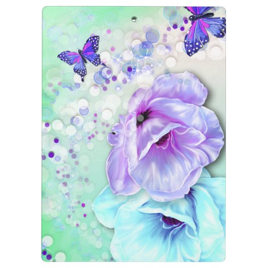 Floral/klembord Klembord (Achterkant)