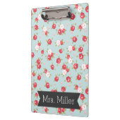 Floral klembord - Personaliseren (Links)