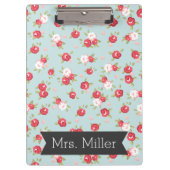  Floral klembord - Personaliseren (Voorkant)