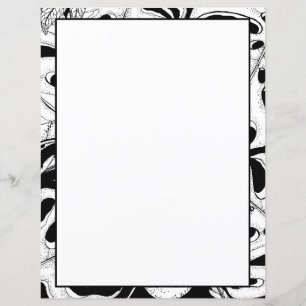 Floral kleur uw eigen twee schijfjes