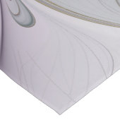 Floral kleurrijk Abstract fractal met roze en goud Korte Tafelloper (Hoek)