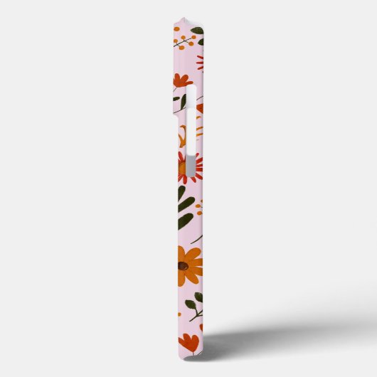 Floral kleurrijke bloemen telefoontas Case-Mate iPhone case (Achterkant / Links)