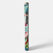 Floral Kleurrijke iPhone 14 Pro hoesjes (Achterkant / Links)