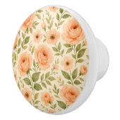 Floral knob. keramische knop (Rechts)