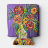 Floral Koelbox Blikjeskoeler (Achterkant)