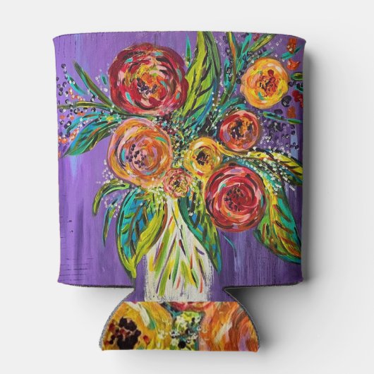 Floral Koelbox Blikjeskoeler (Achterkant)