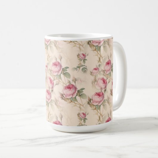  Floral Koffiemok (Voorkant rechts)