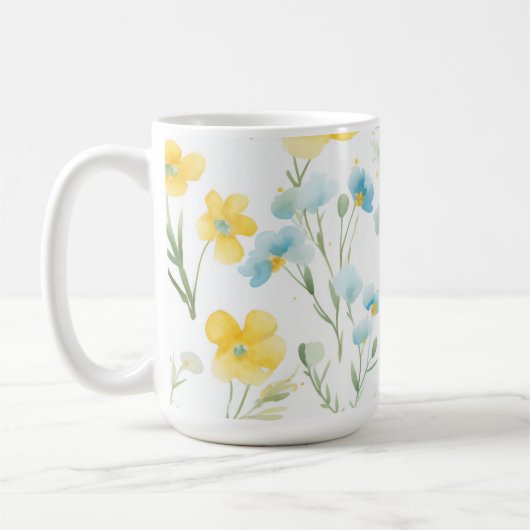 Floral Koffiemok (Links)