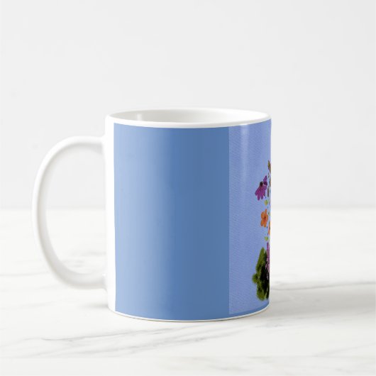 Floral Koffiemok (Links)