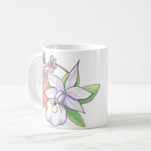 Floral Koffiemok (Voorkant links)