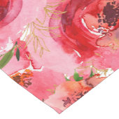 Floral Korte Tafelloper (Hoek)