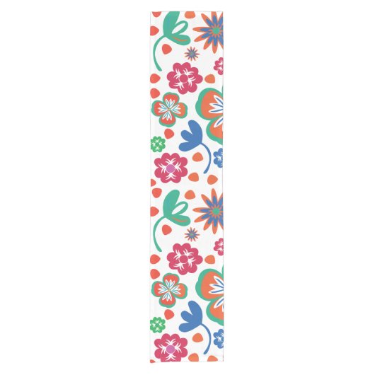 Floral Korte Tafelloper (Voorkant)