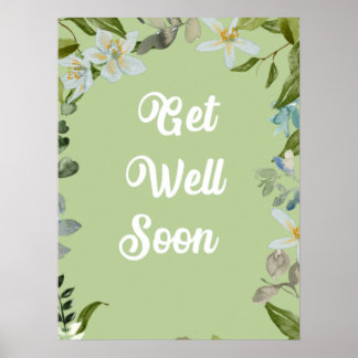 Floral krijgt snel een Poster over groeten