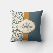 Floral Kussen (Achterkant)