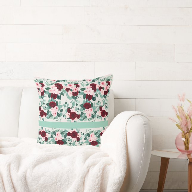 Floral Kussen (Bank)